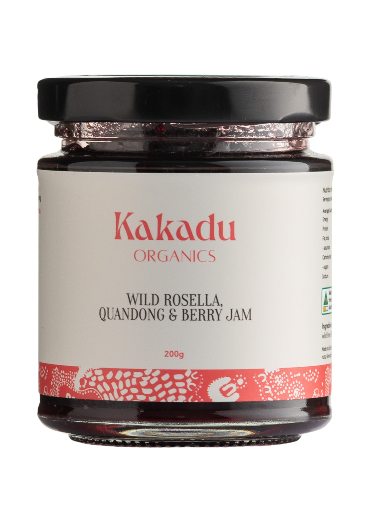Wild Rosella, Quandong and Berry Jam