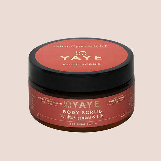 Yaye White Cypress and Lily Body Scrub